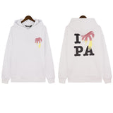 Palm Angle Hoodie Palm Angels Letter Logo Hooded Sweater for Men and Women