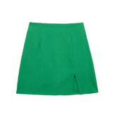 Women Skirt Autumn Suit Coat Straight Shorts Skirt Suit