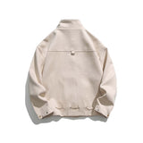 Unisex Jacket Autumn Deerskin Velvet Embroidered Coat for Girls