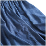 Women Skirt Summer Elastic Waist Skirt Women's Denim Skirt