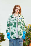 Unisex Jacket Autumn Yarn-Dyed Embroidered Jacket Women's Clothing