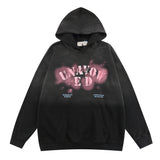 Men Hoodie Hooded Sweater Men's Loose Letter Pullover Hoodie Autumn and Winter