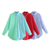 Women T-Shirt Shirt Women Summer Loose Long Sleeve Top