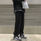 Men Sweatpants Hong Kong Style Casual Sports Pants Men's Autumn All-Matching Loose