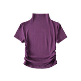 Women's T-Shirt Spring Short-Sleeved T-shirt Women's Ins Stretch Top