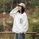 Unisex Hoodie Retro Outdoor round Neck Men and Women Loose Casual
