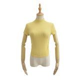Women's T-Shirt Spring Short-Sleeved T-shirt Women's Ins Stretch Top