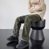 Men Sweatpants Workwear Pants Men's Autumn Waterproof Zipper