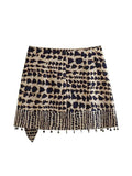 Women Skirt Summer Women's Clothing Printed Dress Mini Skirt