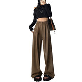 Palazzo Pants Slimming Casual Cool Loose Wide-Leg Pants for Women Autumn and Winter