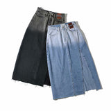 Women Skirt Ins Summer Denim Skirt Mid-Length Casual Skirt