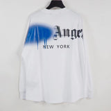 Palm Angle Sweatshirt Palm Angels Letter Print Long Sleeve T-shirt Men and Women Loose