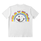Men T Shirt Printed Short-Sleeved T-shirt Baby Boy and Girl Summer Loose Cotton