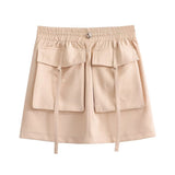Women Skirt Women's Spring Clothing Fashion Casual Simple Skirt Skirt
