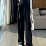 Palazzo Pants Spring and Autumn High Waist Slimming Drape Pear-Shaped Pants Casual