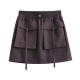 Women Skirt Women's Spring Clothing Fashion Casual Simple Skirt Skirt
