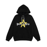 Palm Angle Hoodie Palm Angels Graffiti Star Letters Printed Hoodie Men and Women